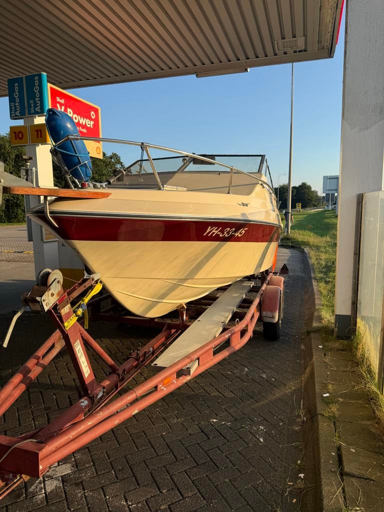 Century 210 Cuddy 1978 165PK 6 cilinder Originele klassieker, Gebruikt, Ophalen of Verzenden, 50 pk of meer, Binnenboordmotor