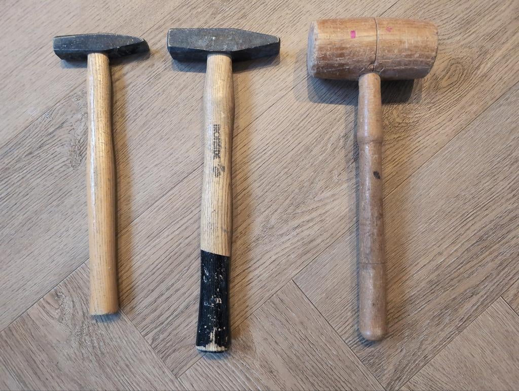 3 Hamers te koop, Ophalen of Verzenden, Gebruikt