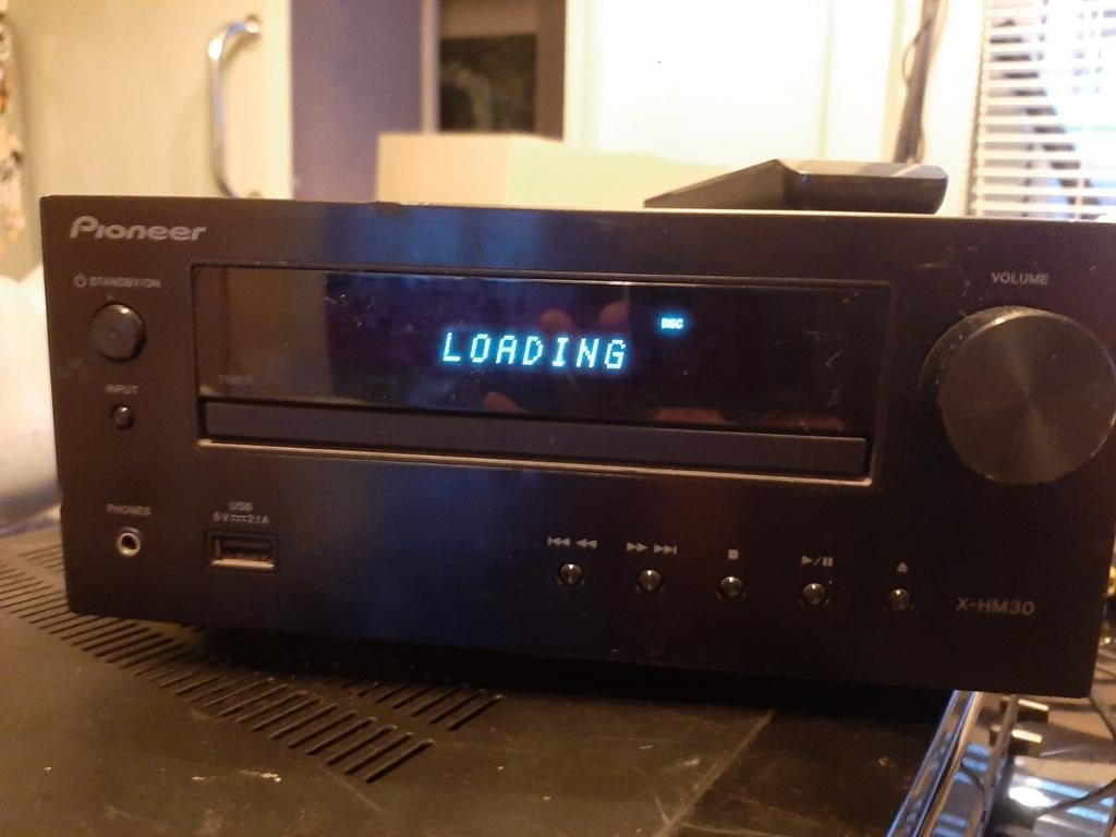 Pioneer X-HM30V versterker 60W RMS CD-DVD-DiVX-DOLBY D-HDMI, Gebruikt, Microset, Ophalen of Verzenden, Pioneer