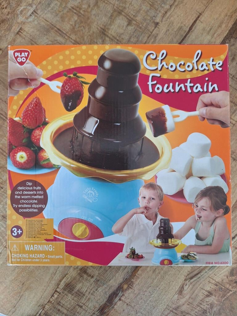 Chocoladefontein - Slechts 1 keer gebruikt!, Ophalen of Verzenden, Gebruikt, Ontdekken