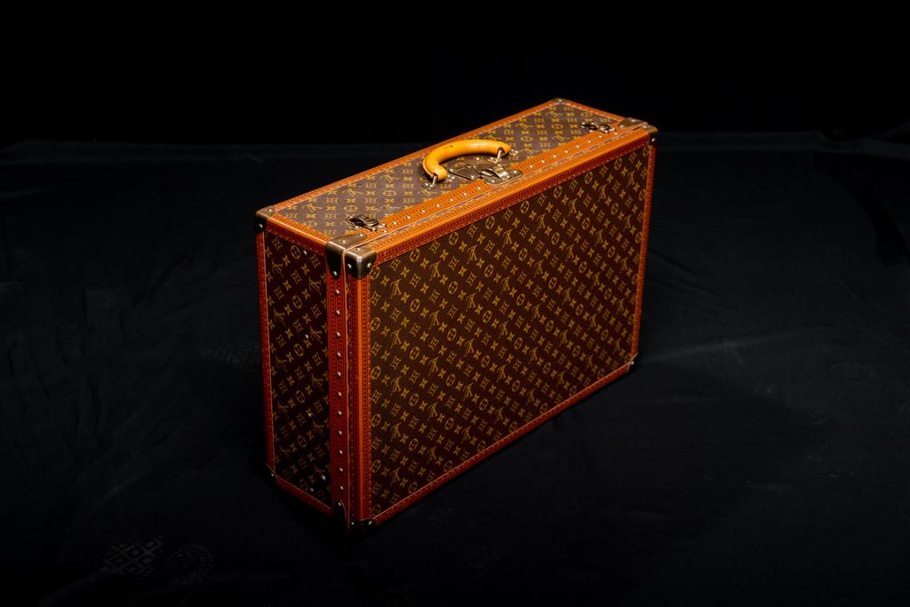 Louis Vuitton LV Monogram 'Alzer' Suitcase, Ophalen of Verzenden, Zo goed als nieuw