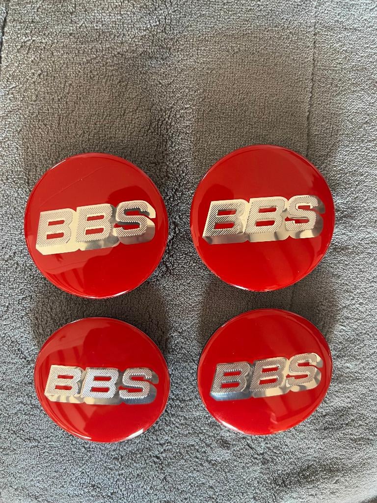 BBS PLAK EMBLEEM 56 MM FRIS JE WIELEN OP ALLU ACHTERKANT, Ophalen of Verzenden, Nieuw