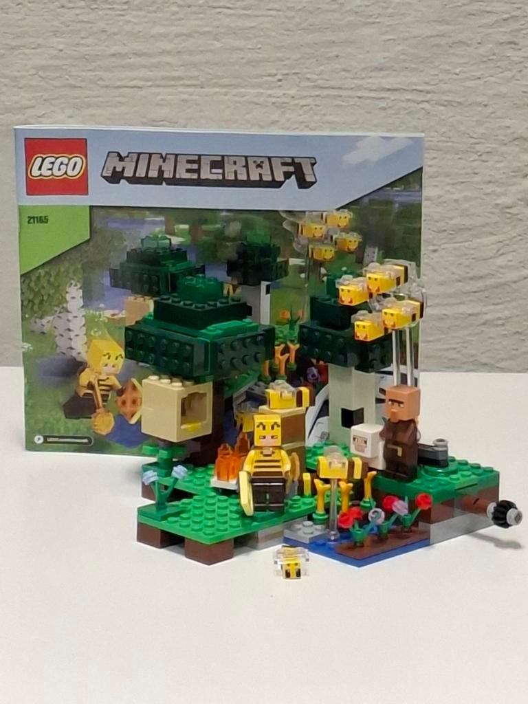 LEGO Minecraft De Bijenboerderij 21165, Ophalen of Verzenden, Zo goed als nieuw, Complete set, Lego