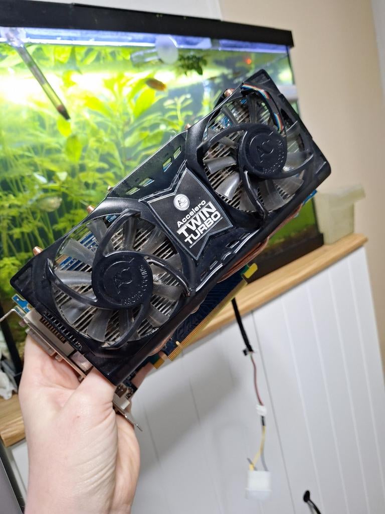 ATI HD3870 Accelero Twin Turbo - Mogelijk Werkend, Ophalen, Gebruikt, GDDR4, DVI