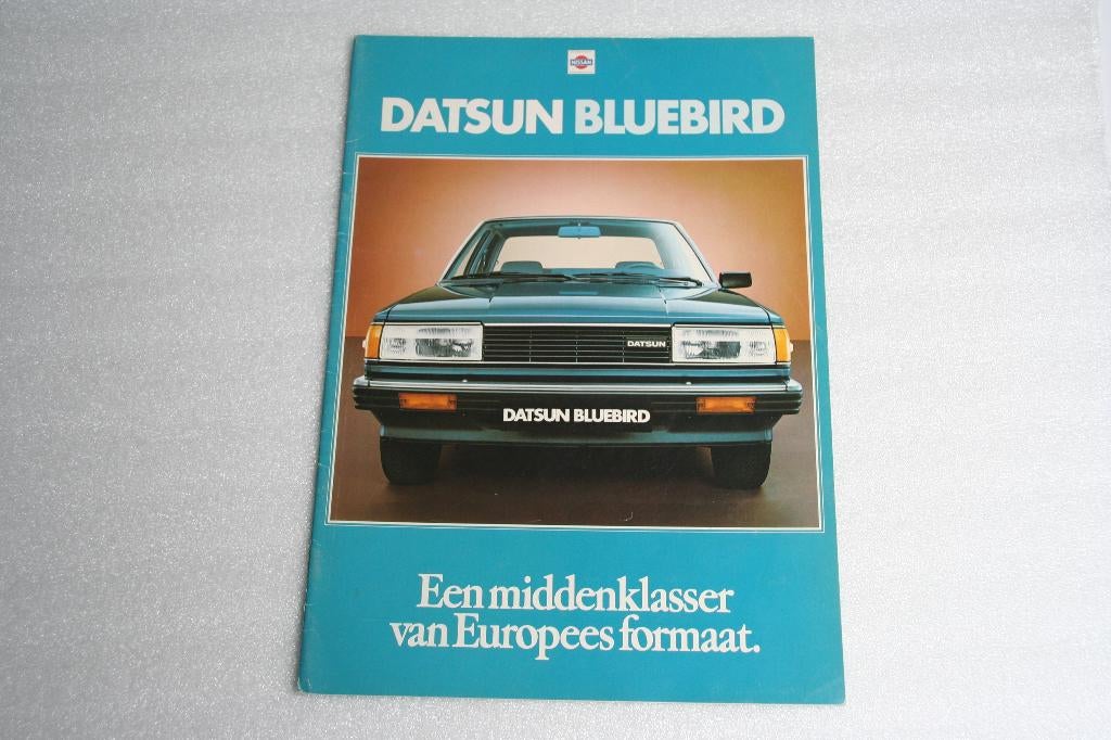 Folder Datsun Bluebird (06-1980) (17), Ophalen of Verzenden, Nieuw, Overige merken