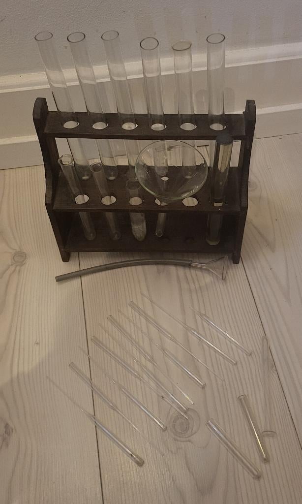 Antiek reageerbuizen set, Antiek en Kunst, Ophalen