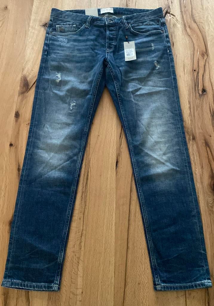 NIEUW Cast Iron spijkerbroek jeans blauw maat 36/32, Verzenden, Nieuw, Blauw, W36 - W38 (confectie 52/54)
