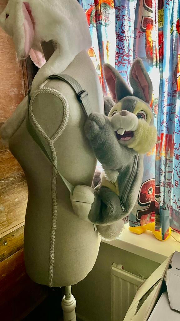 Disney Stampertje rugzak, Ophalen of Verzenden, Overige figuren, Zo goed als nieuw, Tas, Koffer of Zak