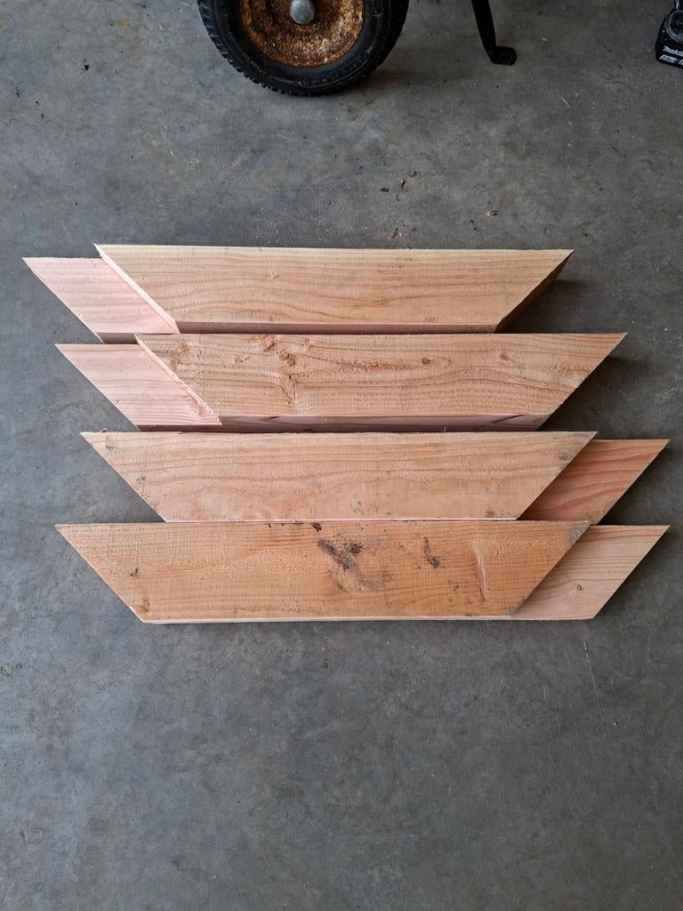 4x Douglas schoren, Ophalen, Nieuw, Minder dan 180 cm, Overige typen