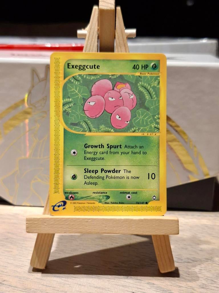 Exeggcute 76, Ophalen of Verzenden, Zo goed als nieuw