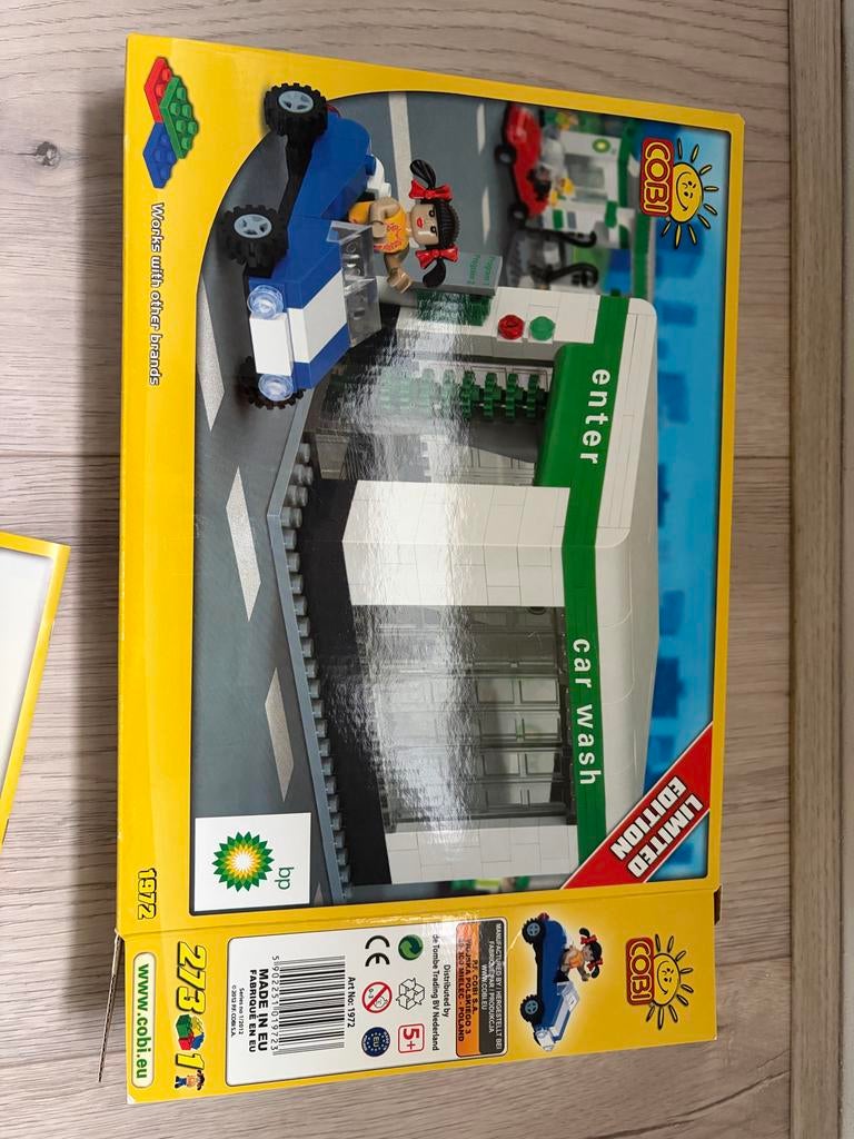 COBI Autowasstraat - BP - Limited Edition, Ophalen of Verzenden, Zo goed als nieuw, Overige merken