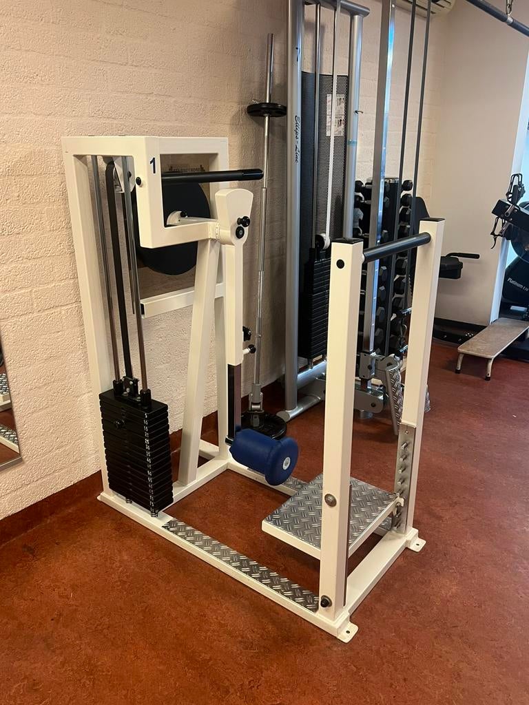Heup ab/adductor machine, Ophalen, Gebruikt, Benen, Overige typen