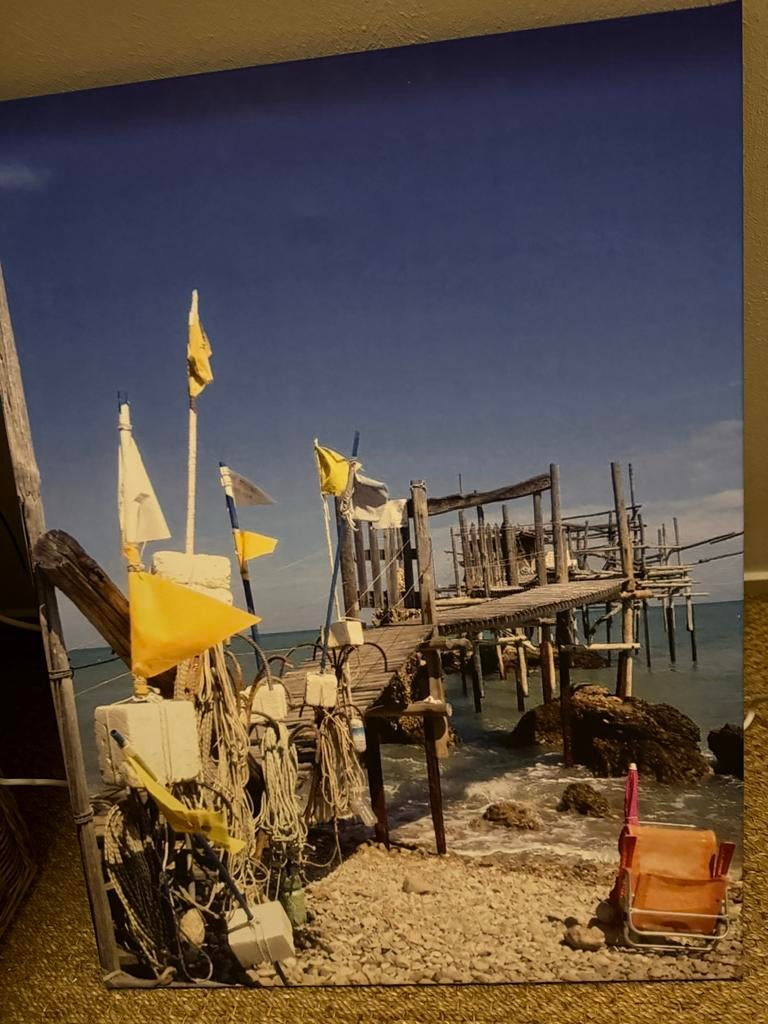 Schilderij: Italiaanse  kust, Ophalen of Verzenden