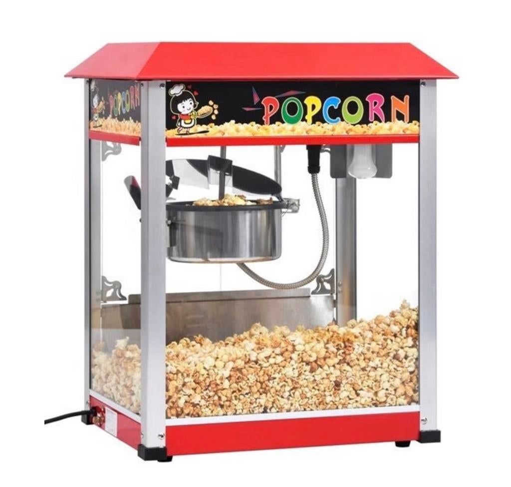 Popcorn machine te huur incl 50 porties, Ophalen of Verzenden, Zo goed als nieuw, Overige