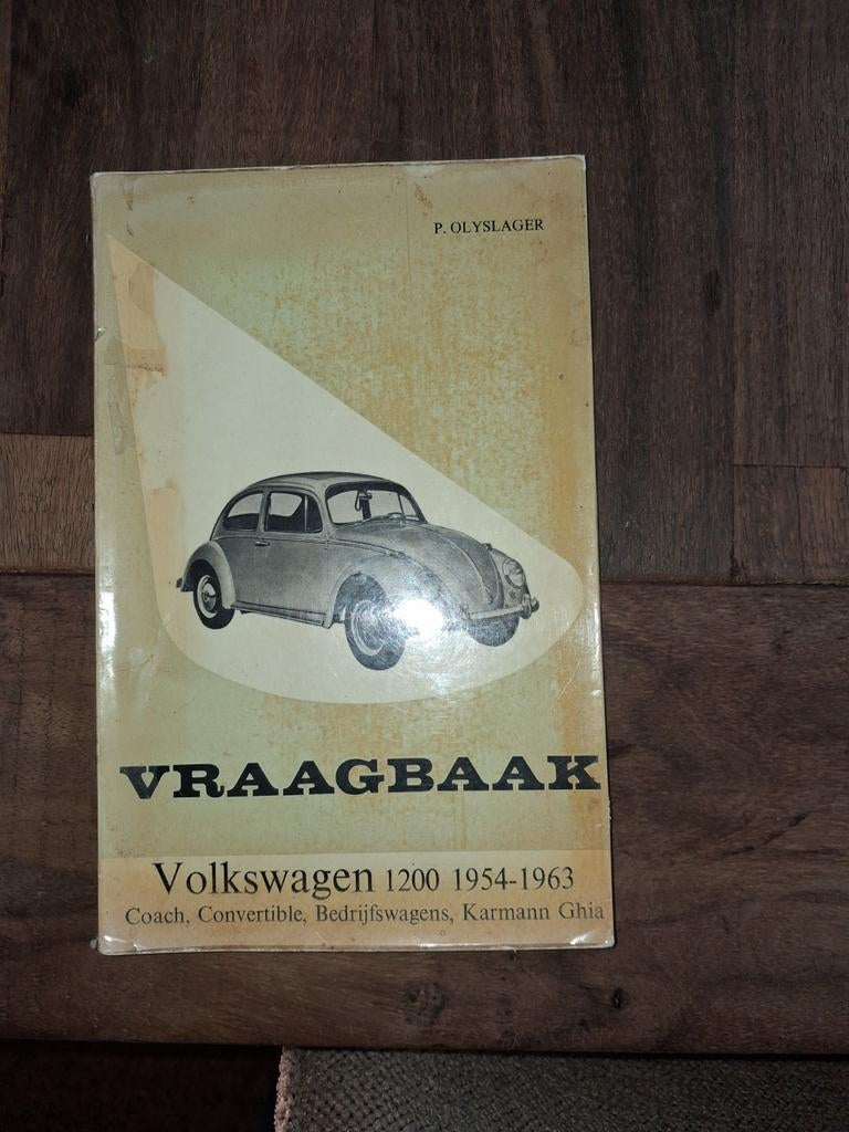 Vraagbaak volkswagen 1200 1954-1963, Ophalen of Verzenden