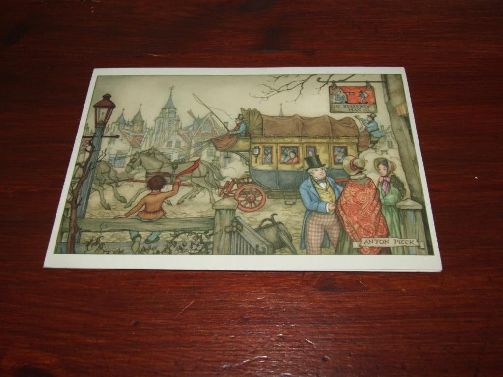 197- ILLUSTRATOR-ANTON PIECK, Gebruikt, Verzenden, Voor 1940, Prent