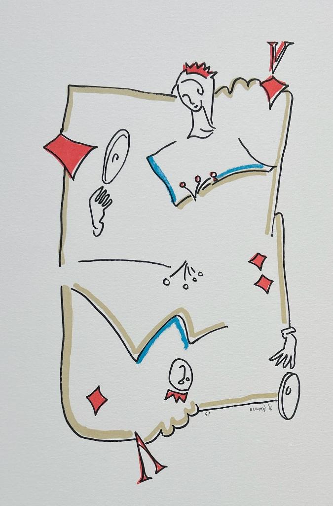 Zeefdruk Hans Verweij, Ophalen of Verzenden