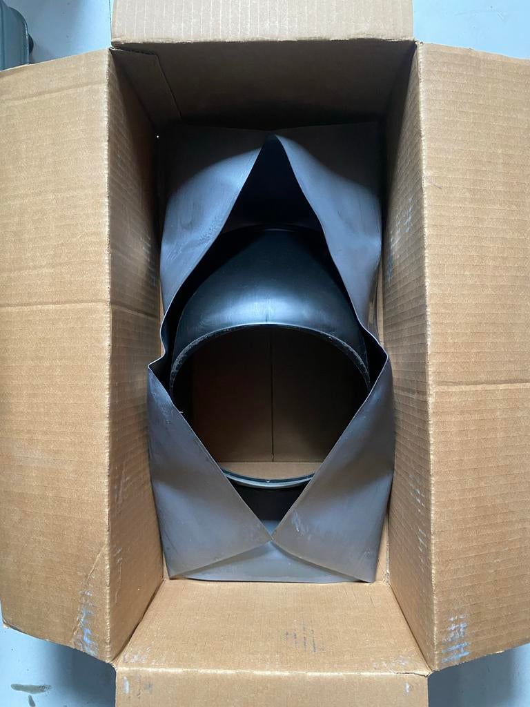 Ubbink Universele Loodpan Ø166, Doe-het-zelf en Verbouw, Dakpannen en Dakbedekking, Zwart, Nieuw, Ophalen of Verzenden, Minder dan 5 m²