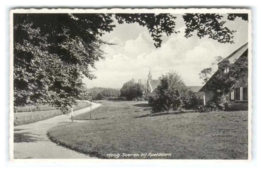 Hoog Soeren bij Apeldoorn, Verzamelen, Ansichtkaarten | Nederland, Gelopen, Gelderland, 1920 tot 1940, Verzenden