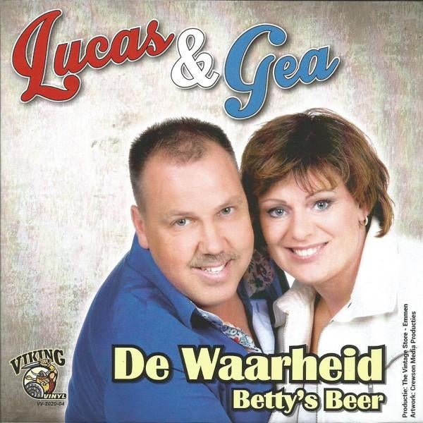 Vinylsingles nieuwpersingen lucas en gea gezocht, Cd's en Dvd's, Ophalen of Verzenden, Zo goed als nieuw, Overige formaten, Levenslied of Smartlap