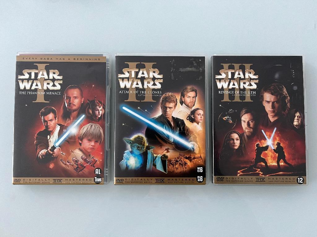 Star Wars trilogie dvd set I, II en III - totaal 6 dvd's, Alle leeftijden, Ophalen of Verzenden, Zo goed als nieuw, Science Fiction