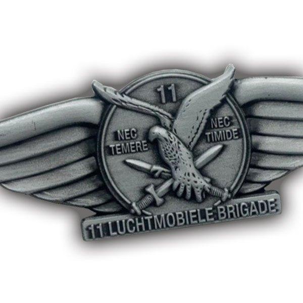 Speld Luchtmobiel, Ophalen of Verzenden, Landmacht, Nederland, Embleem of Badge