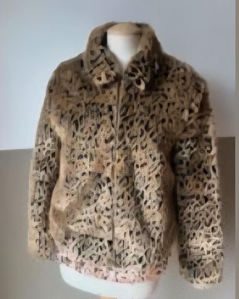 Panter jas maat S/M, Ophalen of Verzenden, Zo goed als nieuw, Maat 38/40 (M), Carnaval