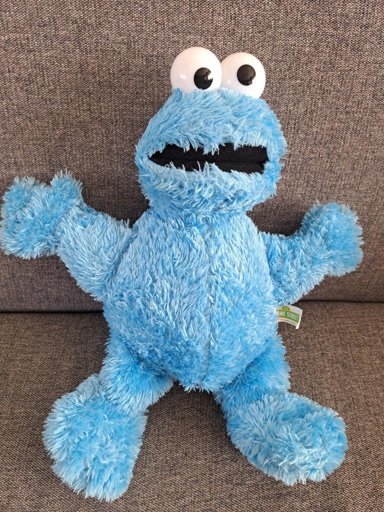 Koekiemonster Knuffel - Sesamstraat 30cm, Ophalen of Verzenden, Gebruikt, Overige typen