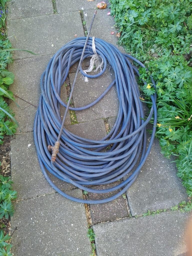 hogedruk slang (voor gewas), Ophalen, Gebruikt, Elektrisch