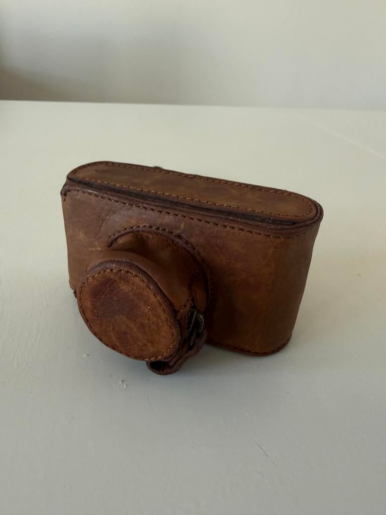 Cowboysbag leren camerabewaartasje, Ophalen of Verzenden, Nieuw, Overige typen, Overige merken