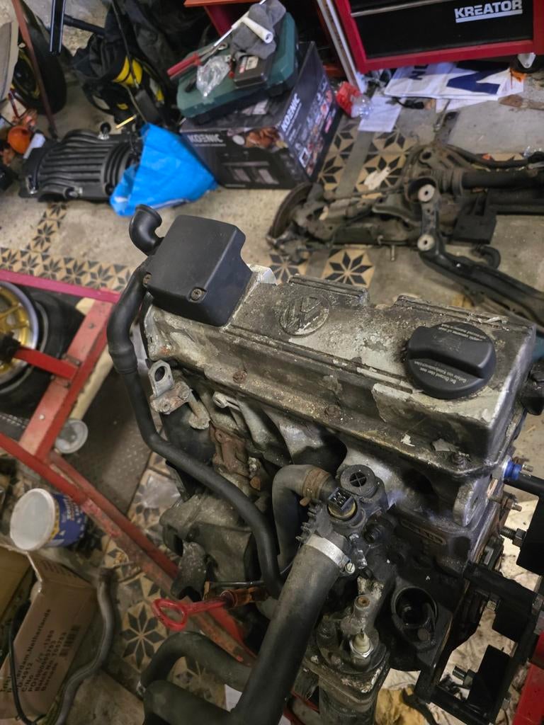 golf 3 2.0 8v gti motorblok met papieren, Auto-onderdelen, Motor en Toebehoren, Ophalen, Gebruikt, Volkswagen