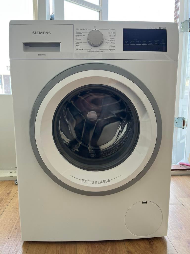 Wasmachine (Siemens), Ophalen, Gebruikt, 85 tot 90 cm, 1200 tot 1600 toeren