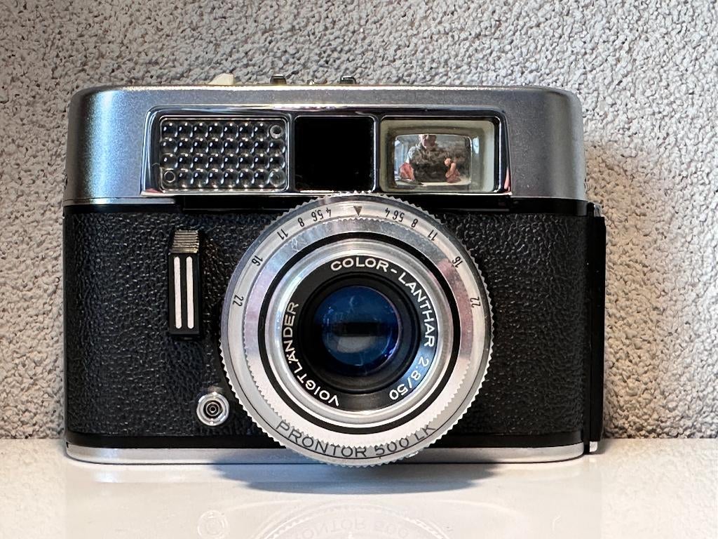 Zeer fraaie Voigtländer VITO CL met tas en NL-handleiding, Ophalen of Verzenden, Zo goed als nieuw, Compact, Overige Merken