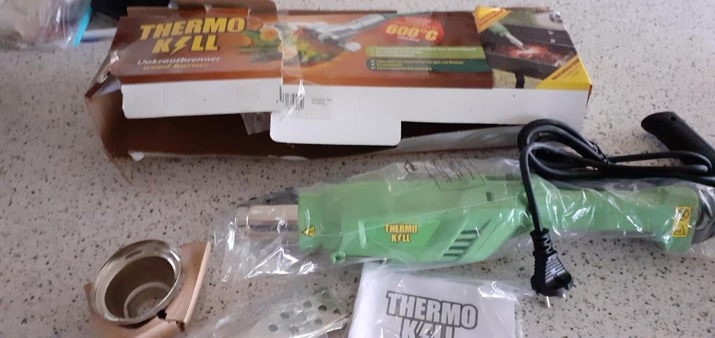 Thermokill onkruidbestrijding, Ophalen, Nieuw