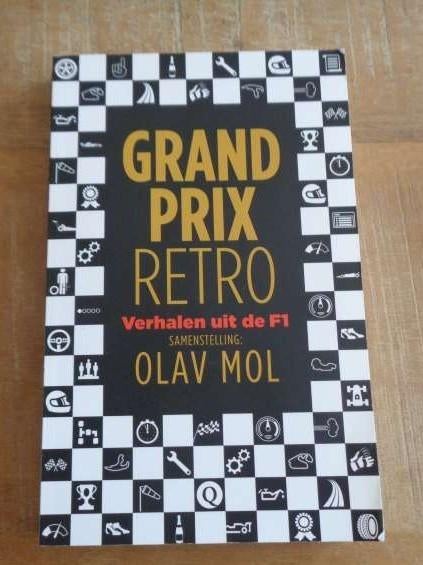 Grand Prix retro verhalen uit de F1 Olav Mol Formule 1 boek, Ophalen of Verzenden, Zo goed als nieuw, Formule 1
