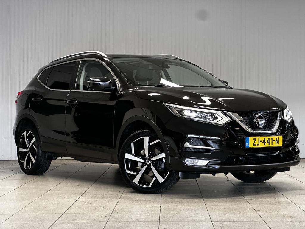 Nissan QASHQAI 1.3 DIG-T Business Edition/ Pano-Dak/ LED Kop, Voorwielaandrijving, Gebruikt, 4 cilinders, Zwart