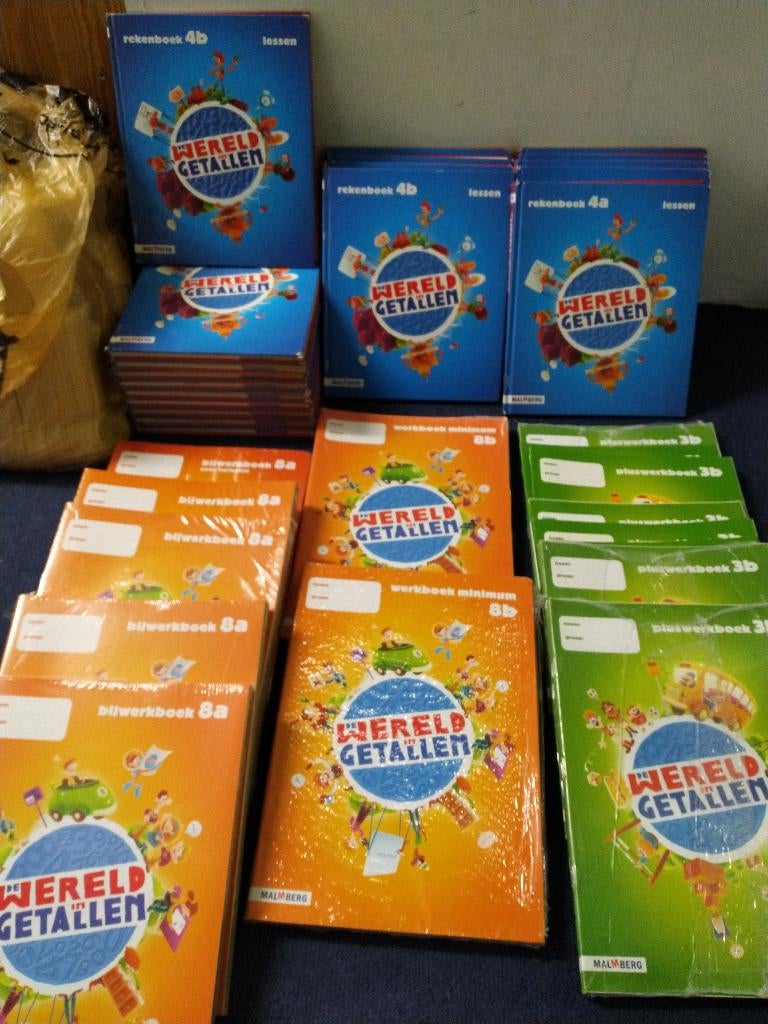 Wereld in Getallen Groep 3, 4, 8 (OPRUIMEN €1,00 stuk)., Ophalen of Verzenden, Nieuw, Overige niveaus, Overige vakken