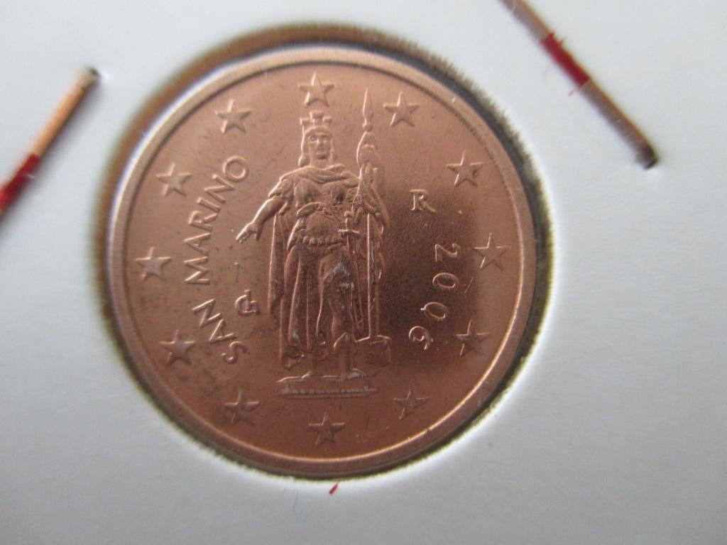 San Marino 2 cent 2006 unc, Postzegels en Munten, Munten | Europa | Euromunten, Ophalen of Verzenden, San Marino, 2 cent, Losse munt