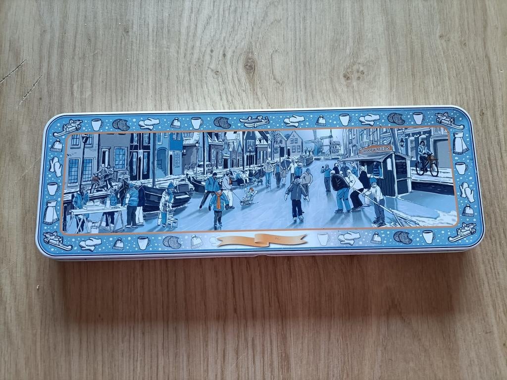 Stroopwafel blik., Verzamelen, Blikken, Ophalen of Verzenden, Gebruikt, Overige