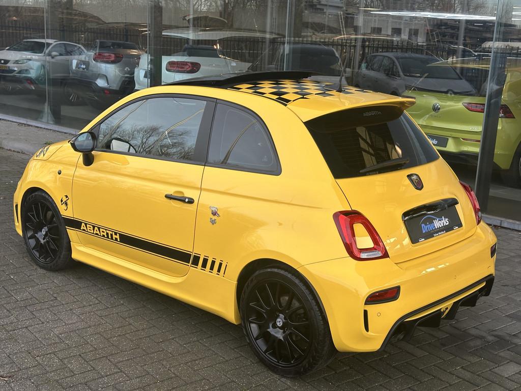 Abarth 595 1.4 T-Jet Abarth PISTA | SABELT | Panorama | BEAT, Auto's, Abarth, Voorwielaandrijving, Gebruikt, Zwart, 4 stoelen