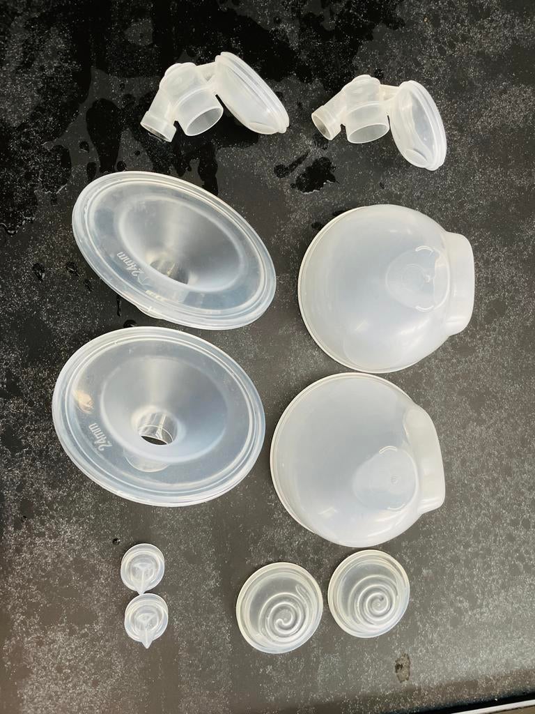 Youha Dubbele Draadloze Borstkolf + Medela Koeltas & Zakjes, Kinderen en Baby's, Babyvoeding en Toebehoren, Ophalen, Gebruikt