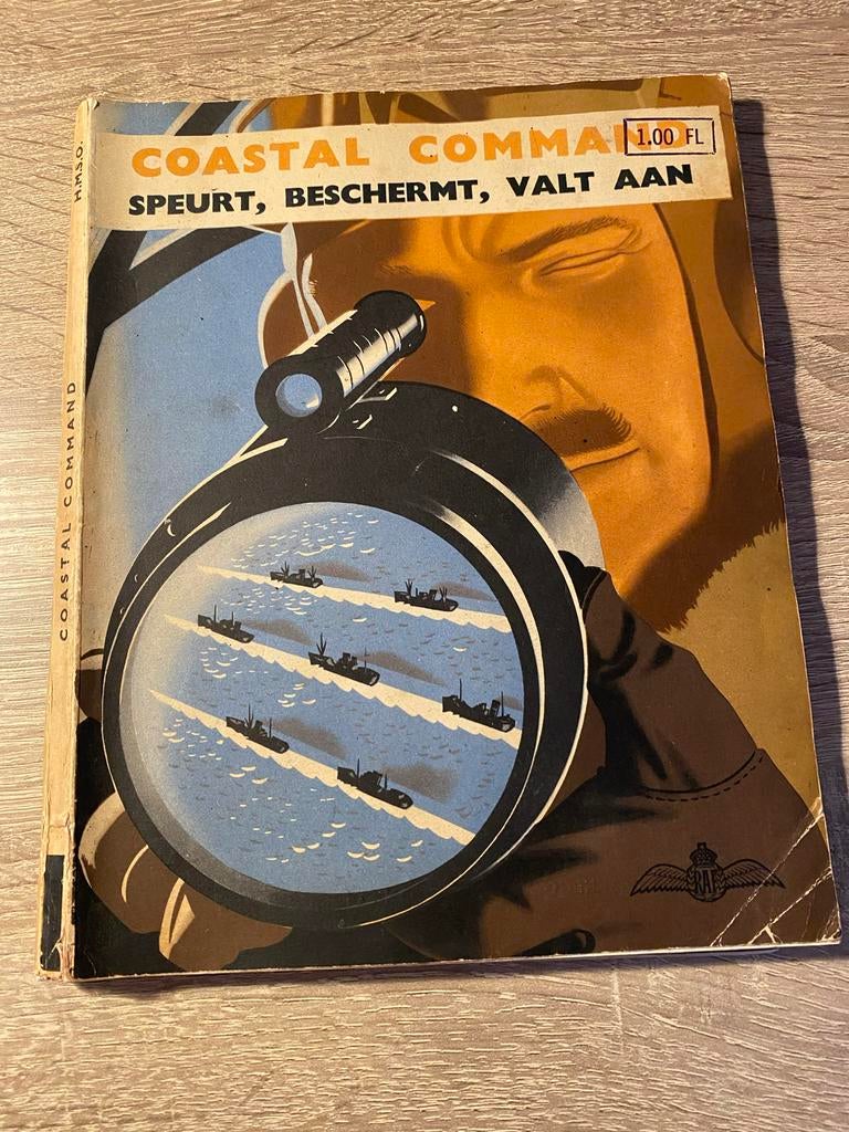 Oud boek Coastal Command: Verslag Ministerie Luchtvaart 1939, Ophalen of Verzenden, Tweede Wereldoorlog, Gelezen, Luchtmacht