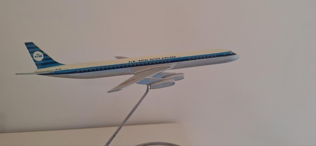 KLM DC-8 modelvliegtuig Verkuyl, Ophalen of Verzenden, Schaalmodel