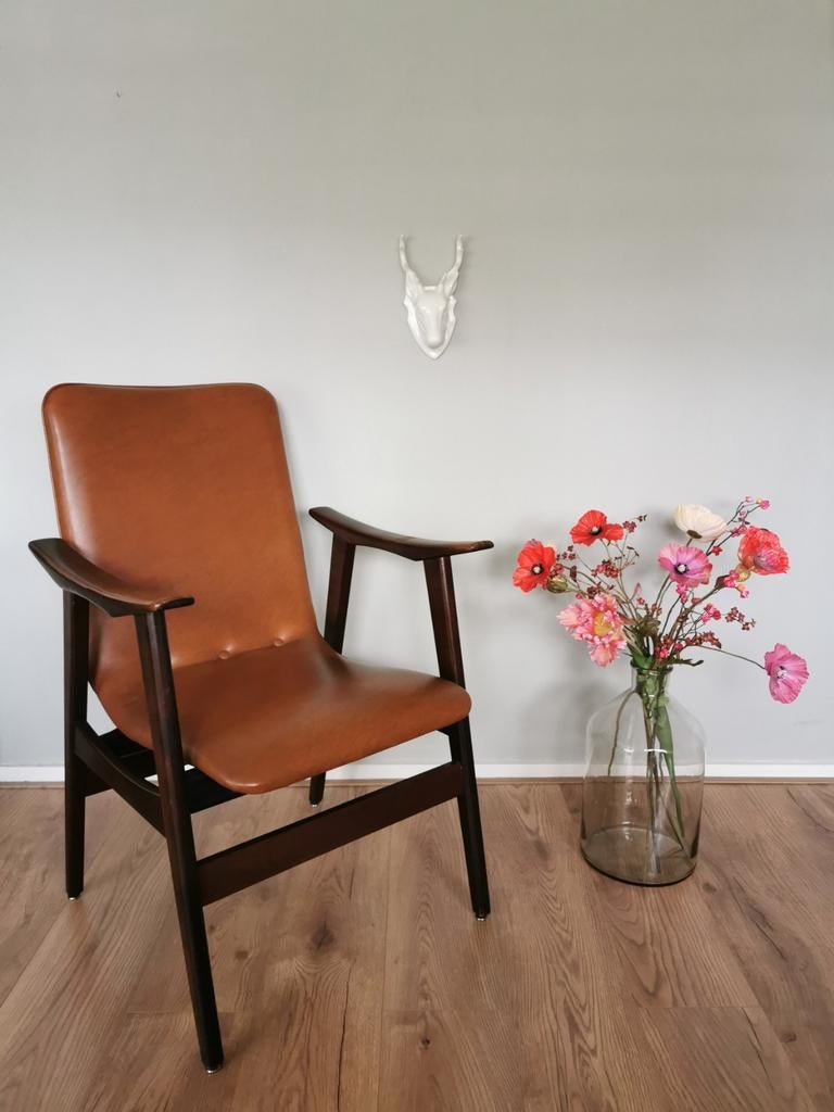 Vintage mid-century fauteuil (Louis van Teeffelen), Ophalen