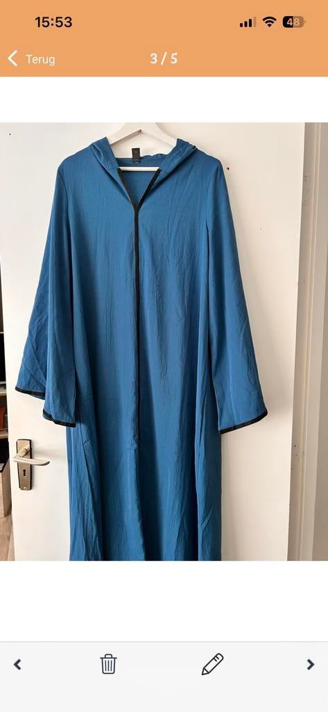 Nieuwe marokkaanse djelaba jalaba kaftan caftan maat l/xl, Ophalen of Verzenden, Nieuw, Blouse of Tuniek