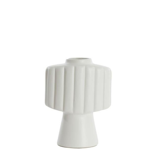Nieuwe Light&Living Vaas GANDARA, Light&Living, Wit, Nieuw, Ophalen of Verzenden