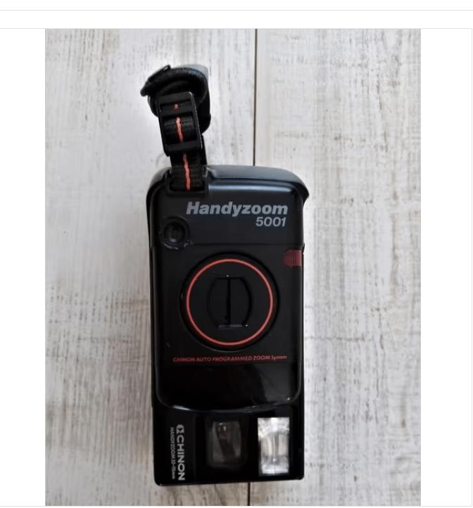 chinon handyzoom bridge camera 5001 compact AF-35-70 mm, Audio, Tv en Foto, Fotocamera's Analoog, Ophalen of Verzenden, Gebruikt