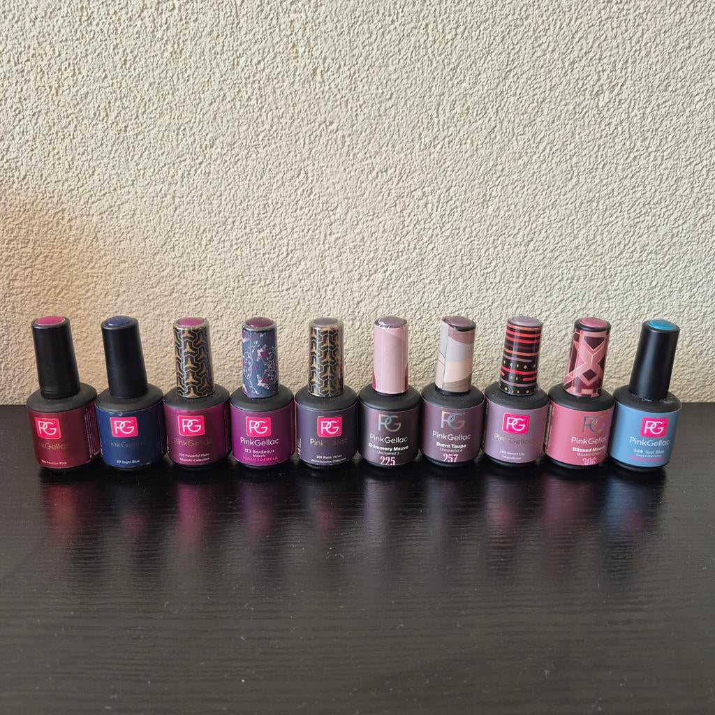 Pink Gellac lakjes, Sieraden, Tassen en Uiterlijk, Ophalen of Verzenden, Zo goed als nieuw, Overige kleuren, Handen en Nagels