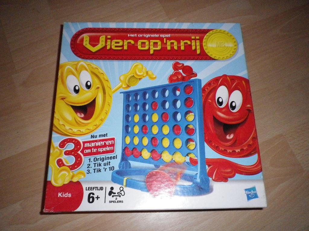 Vier op een rij van Hasbro, Ophalen of Verzenden, Zo goed als nieuw, Hasbro