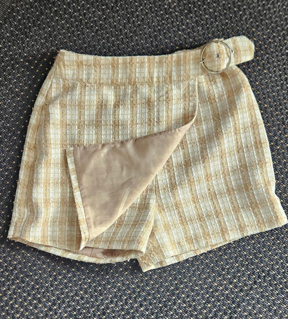 Broekje / rokje. Maat S, Kleding | Dames, Rokken, Beige, Ophalen of Verzenden, Zo goed als nieuw, Maat 36 (S)